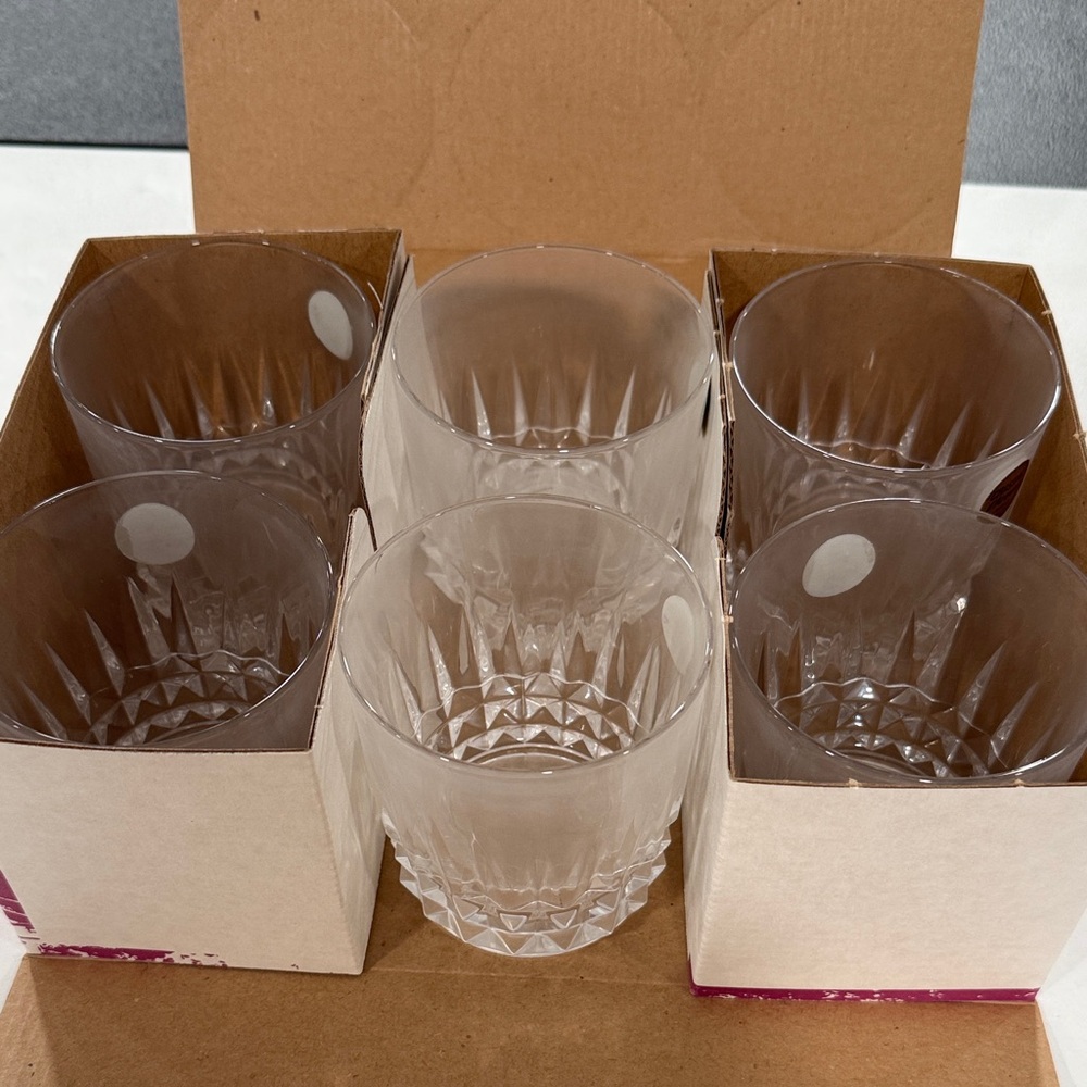 Villandry Lead Crystal Tumblers set of 6